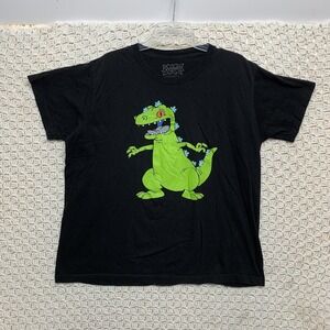 Rugrats  T-Shirt Men's‎ XL Black Short Sleeve Graphic T  Crew Neck